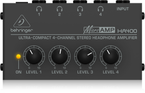 Behringer MicroAMP HA400 4-channel Headphone Amplifier